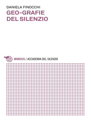 cover image of Geo-grafie del silenzio